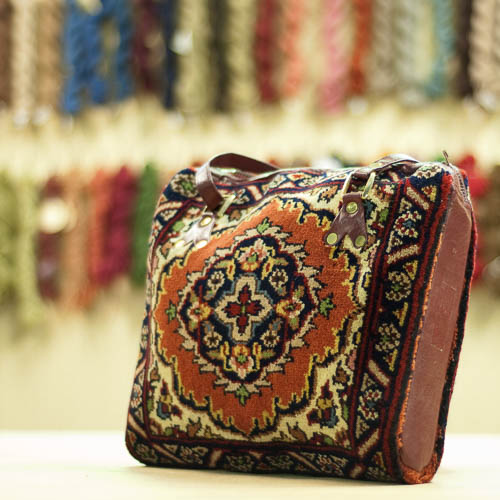 1x1 Tabriz Design Bag Rug 1x1 Tabriz Design Bag Rug